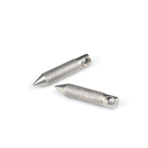 Torneado CNC de acero inoxidable, Punta moleteada, servicio de mecanizado CNC, piezas de torno automático, piezas de <span class=keywords><strong>plomada</strong></span> Bob, martillo de alambre, <span class=keywords><strong>plomada</strong></span> - Product Image 4