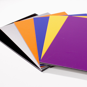 Panneaux muraux Alucobond, revêtement de façade, panneaux composites en plastique aluminium brossé - Product Image 3