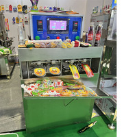 Machine de remplissage automatique de boissons en acier inoxydable Hongfa avec PLC pour yaourt, jus, eau, huile, bière, lait, avec moteur et pompe