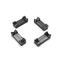 Pièces en céramique de zircone noire à rainure en V de précision industrielle personnalisées pour épisseuse à fusion de fibres