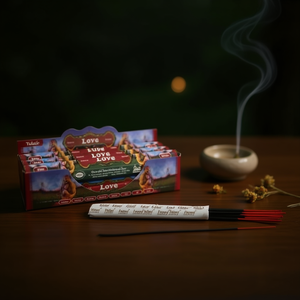 Tulasi Love Incense Sticks 20 Count Dual Display Packaging - Product Image 3
