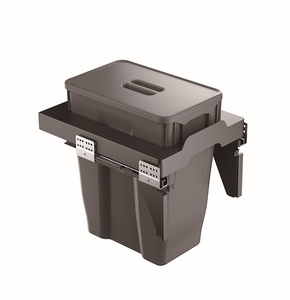 Under Cabinet Pull Out Trash Can <strong>Dual</strong> <strong>Bin</strong> <strong>Kitchen</strong> Waste Sorting System with Heavy Duty Slides Hidden Recycling Garbage <strong>Bin</strong> - Product Image 2