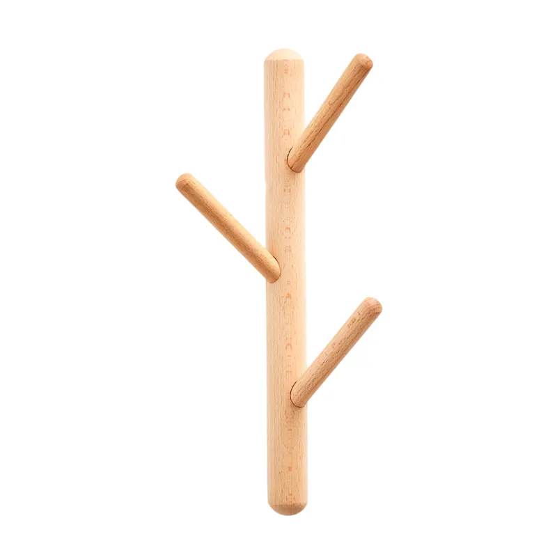 Design moderno Parete Staccabile Ramo di Un Albero In Legno Ganci