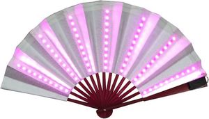 Ventilateur pliable à LED avec impression numérique personnalisée QM - Product Image 4