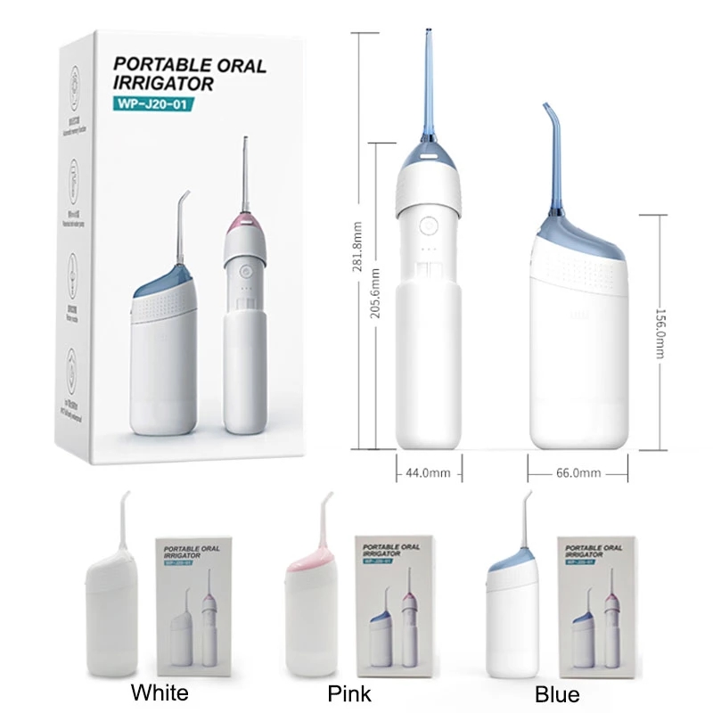 Dropshipping Rechargeable Portable Crodless Electric Toothbrush Water Flosser for Home and Travel