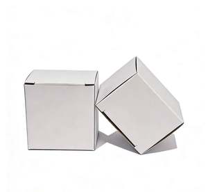 Customized High-End Recycled Materials Plain 350gsm White Cardboard Rigid <b>Boxes</b> for Lipstick Cosmetic <b>Small</b> Perfume Packaging - Product Image 6