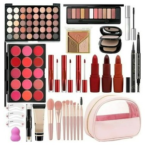 Produttore cosmetico Lip Stick fondotinta Eyeliner ombretto Kit Kit <span class=keywords><strong>per</strong></span> il trucco <span class=keywords><strong>per</strong></span> i professionisti Set completo <span class=keywords><strong>Make</strong></span> <span class=keywords><strong>Up</strong></span> Set <span class=keywords><strong>per</strong></span> le donne - Product Image 2