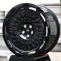Rines Monobloque Forjados Personalizados de 19 20 21 22 Pulgadas 5x130 5x112 Cóncavos Profundos para Porsche 911 718 Panamera Mercedes AMG