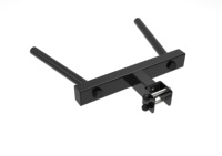 Aksesoris Dip Station Heavy Duty untuk Power Rack dengan Bar Dip Bentuk V dan Pin Lepas Cepat, Peralatan Gym Komersial