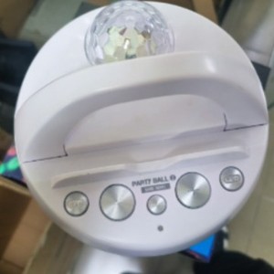 Enceinte portable avec lumière LED colorée, batterie rechargeable, AC 100-240V, pour utilisation intérieure et extérieure - Product Image 3