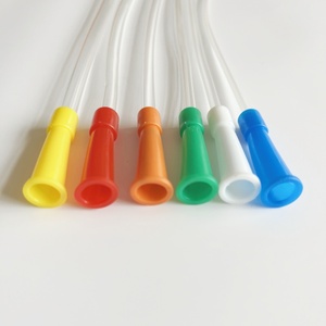 สายสวนพีวีซีแบบใช้แล้วทิ้งมีหลายสีปลอดเชื้อ - Product Image 1