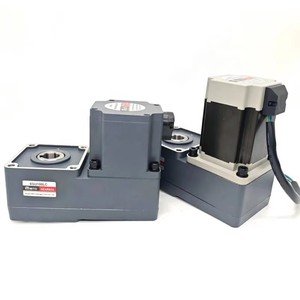 Motor de CC sin escobillas con freno magnético de seguridad, con orificio hueco de 90 grados y caja de engranajes tipo L para transportadores inclinados y AGV - Product Image 1