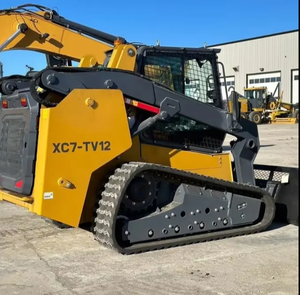 मिनी फ्रंट एंड लोडर बैकहोए व्हील लोडर Xc7-tv12 छोटे ट्रैक स्किड स्टीड लोडर स्टॉक में 0.<span class=keywords><strong>6</strong></span> मीटर की बाल्टी के साथ - Product Image 4