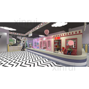 Une ville de jeu fantaisiste moderne pour les enfants dans les centres de jeu, offrant une <span class=keywords><strong>aventure</strong></span> urbaine unique et imaginative. - Product Image 3