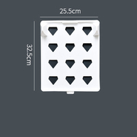 DS2512 Organisateur de placard de voyage, planche de rangement pour vêtements empilables, planche pliante, organisateur de placard et plieur de chemises