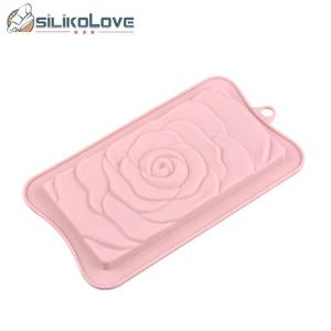 Molde de Silicona 3D en Forma de Rosa de la Fábrica MUYULINS, Antiadherente, Apto para Alimentos (LFGB), para Barras de Caramelo, Chocolate y Repostería - Product Image 5