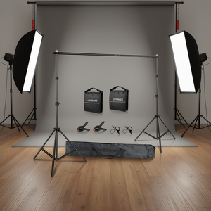 Kit de estudio fotográfico DB SH con soporte de fondo de 2x3 m, sistema de soporte de aleación de aluminio con bolsas de arena y bolsa de transporte incluidas - Product Image 2
