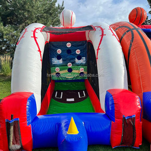 Game karnaval luar ruangan <span class=keywords><strong>arena</strong></span> permainan Stan bermain tanah luar ruangan Harga Murah permainan bola tiup anak dengan Blower dijual - Product Image 3