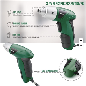 Hot Selling WKC TS-2606 Industrial Screwdriver Mini Portable <b>Hand</b> <b>Drill</b> Small 3.6V Lithium-ion Battery 3.5Nm Wkc-20 Wkc-20 - Product Image 5