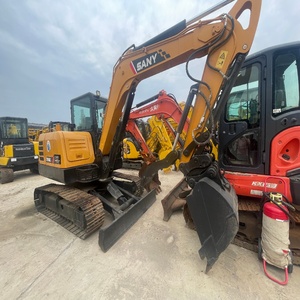 Mini-excavatrice d'occasion SANY SY60C Pro, 6 tonnes, diesel, hydraulique, avec godet de 0,25 m, moteur, engrenage, roulement - Product Image 4