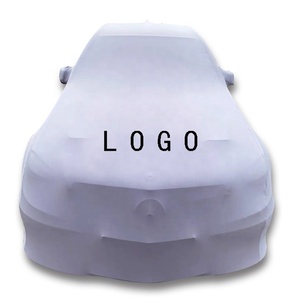 Telo Copriauto da Interno Morbido Elasticizzato in Spandex su Misura con Logo Personalizzato per Ferrari 458 <span class=keywords><strong>488</strong></span> 812 - Product Image 4
