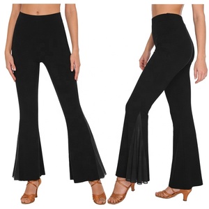 Pantalones Acampanados de Baile Latino para Mujer, Ropa de Baile para Práctica, Chacha, Tango, Danza Moderna, Yoga, Uso Diario, Fiestas, Vacaciones - Product Image 3