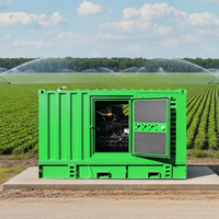 Grupo Electrógeno Diésel Kaihua Tipo Contenedor de 120/150/160/180kW con Certificación CE, Tipo Móvil de Alta Potencia para Plantas de Energía y Terrenos Agrícolas
