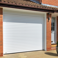 Moteur silencieux en acier inoxydable pour porte de garage à enroulement électrique, isolation thermique extérieure, couleur personnalisable