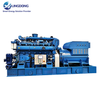 Groupe électrogène au biogaz industriel 1 MW 1000 kW Centrale électrique 1250 kVA Groupe électrogène Régulation automatique de la tension pour l'agriculture à grande échelle