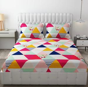 Lenzuolo in cotone Ultra Fine con misura elastica 180cm 195cm 225cm e fodere per cuscini dimensioni 50cm X 75cm pensato per camera da letto di lusso - Product Image 4