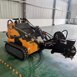LIVRAISON GRATUITE!!! Petit chargeur diesel de boeuf de dérapage bon marché avec l'attachement différent de seau <span class=keywords><strong>bagger</strong></span> de skidsteer - Product Image 4