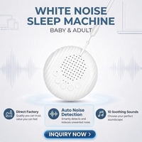 Appareil de Sommeil Original Q3 pour Bébé avec Bruit Blanc, Capteur de Pleurs, Ventilateur, Sons de Pluie, de Battements de Cœur de l'Utérus, pour Nouveau-né, Fonctionnant sur Piles, en Plastique