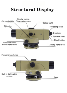 Hochpräzise Auto <span class=keywords><strong>Level</strong></span> <span class=keywords><strong>Instrument</strong></span> Preis <span class=keywords><strong>Land</strong></span> vermessungs ausrüstung Günstige Auto Leveler - Product Image 3