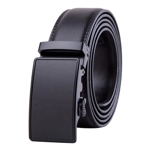 Nuevo Cinturon De Cuero Formal Para Hombre, Color Café Negro, 3cm De Ancho, Cinturón Con Hebilla Automática De Alta Calidad, Cinturón - AliExprs