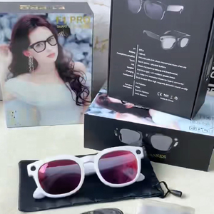Gafas Inteligentes F1 PRO con IA y Cámara, Grabación de Fotos y Vídeos 800P, Traducción de <span class=keywords><strong>Texto</strong></span> y Voz Multilingüe, <span class=keywords><strong>Audio</strong></span> BT, Cancelación de Ruido ENC - Product Image 5