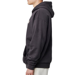 Sweat à capuche pour homme en molleton personnalisé à faible MOQ, épaules tombantes, ample, tendance, décontracté, 100% coton, lourd, surdimensionné - Product Image 3