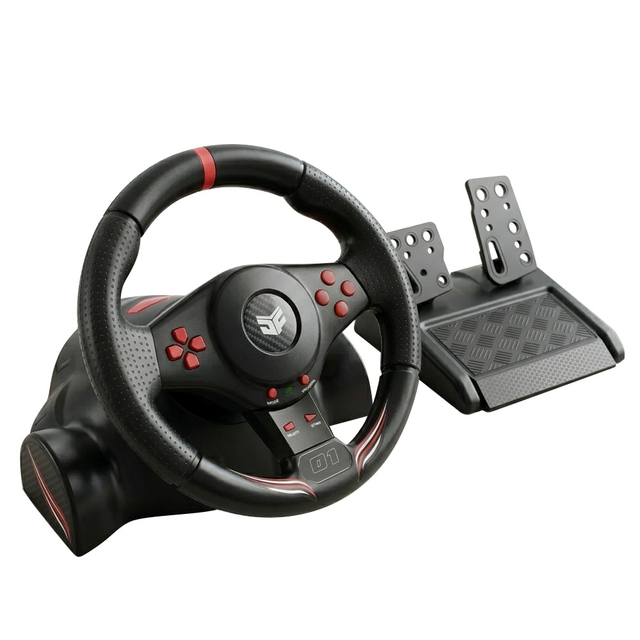 270° Gaming Racing Wheel Pedals Gear Shifter Vibration Steering Wheel for P-S-5 P-S-4 P-S-3 NS NS2 PC Windows Android Tablet TV