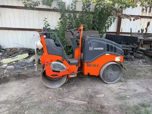 Б/у 6-тонный вибрационный двухвальцовый дорожный каток HAMM HD10/HD10VV, модель 2020 года, с двигателем, продается - Product Image 4