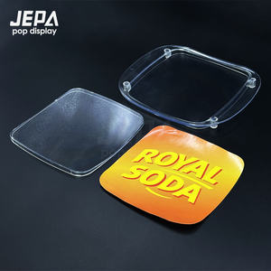 Vassoio Portamonete Trasparente Ecologico in Plastica PS da 21x17cm per Esposizione Monete, Campioni Gratuiti all'Ingrosso - Product Image 4