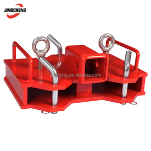 Attacco del rimorchio del carrello elevatore adatto al morsetto del ricevitore da 2 pollici sull'adattatore di traino del rimorchio della forcella per Pallet - Product Image 3