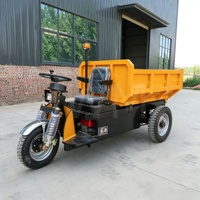 Tricycle électrique à benne basculante de 1,5 tonne, zéro pollution, longue autonomie, fabriqué en Chine pour les mines souterraines étroites