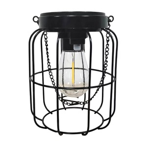 Lámpara Solar para Exteriores Xinhuiyuan, Cilíndrica, Impermeable, Estilo Retro, Luz Cálida, Interruptor Inductivo, 50W - Product Image 1
