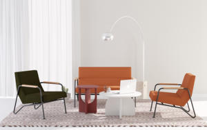 Ensemble de chaises de bureau extensibles de style français moderne pour la maison, le bureau, la chambre à coucher, le salon, le restaurant et les espaces publics - Product Image 6