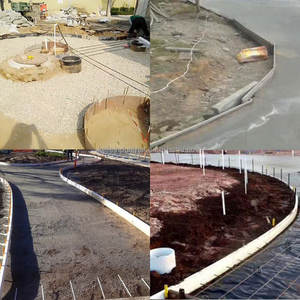 Coffrage flexible en tissu incurvé de paysage pour le béton - Product Image 3