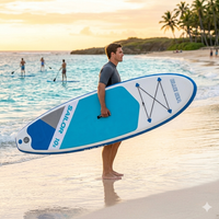 Vente directe d'usine - Planche de paddle gonflable 10'6"*32"*6" tout usage ISUP en PVC Dropstitch avec pont antidérapant pour océan, lac, rivière