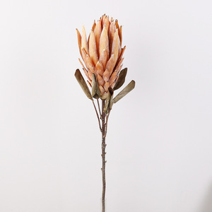<b>Artificial</b> Protea Flower Single <b>Stem</b> Large King Protea High Simulation Plastic Silk Flower Fall Wedding Home Decor - Product Image 2