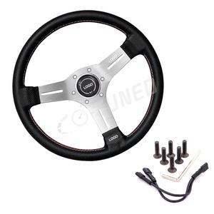 JDM Car Styling Drift Racing Volante Alta Qualidade Modificado Couro Rally Volante Decoração Do Carro Auto Acessórios - Product Image 2