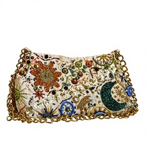 Bolso de mano elegante con cuentas para mujer, de la mejor calidad, diseño de lujo para fiestas y bodas al precio más bajo - Product Image 1