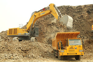 รถบรรทุกเหมือง XCM G TFW211 6X4 ของจีน ขนาด 85 ตัน พร้อมแท่นวางแบบออฟเซ็ต ราคาขาย - Product Image 5