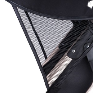 Parasol para cochecito He Bao, 70x70cm, núcleo de acero de alta elasticidad, tira suave, accesorios universales para cochecito de bebé con cobertura total - Product Image 2